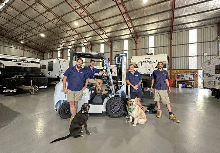 Caravan and Camper Group team
