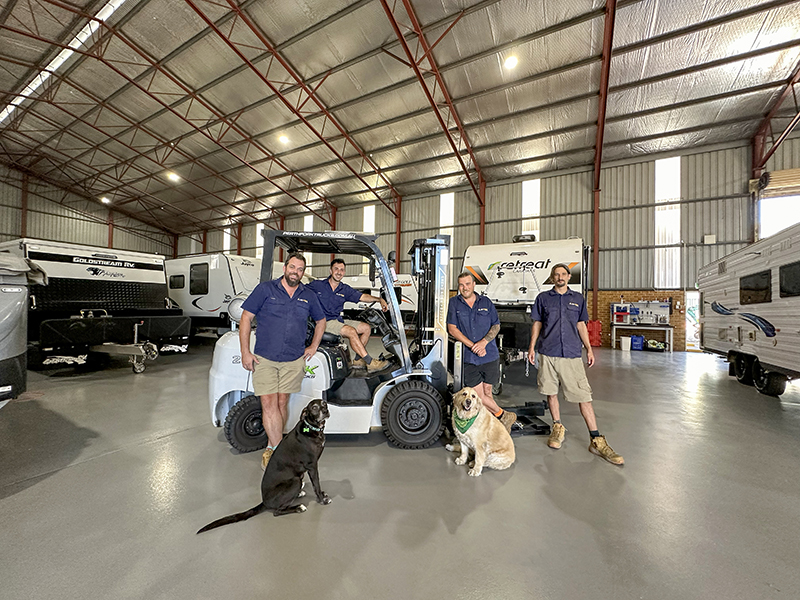 Caravan and Camper Group team